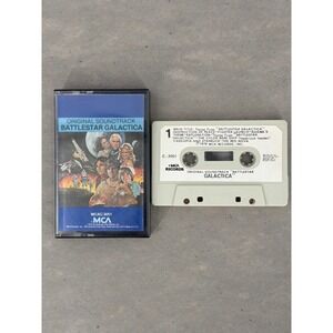 Battlestar Galactica Original Soundtrack Cassette Tape 1978 MCA Records vintage